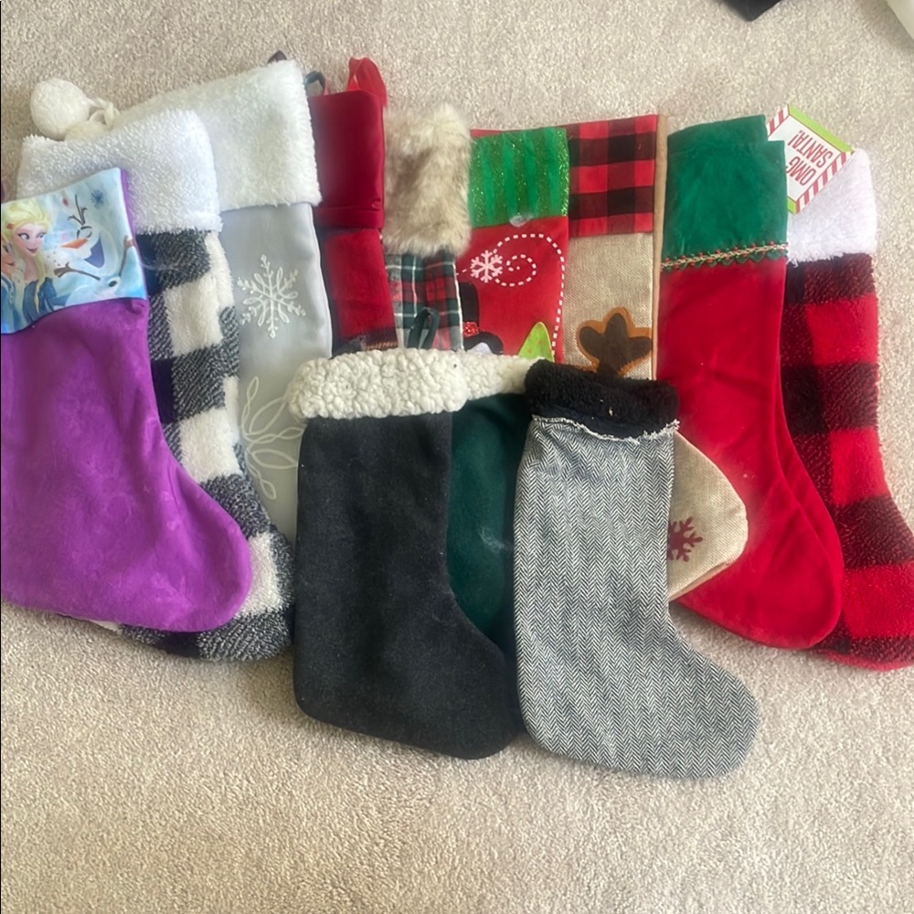 Assorted Christmas Stockings